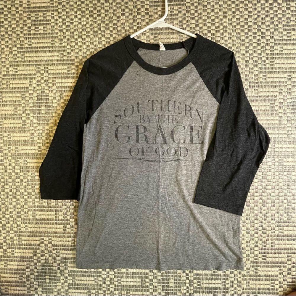 Southern By The Grace Of God Baseball Tee